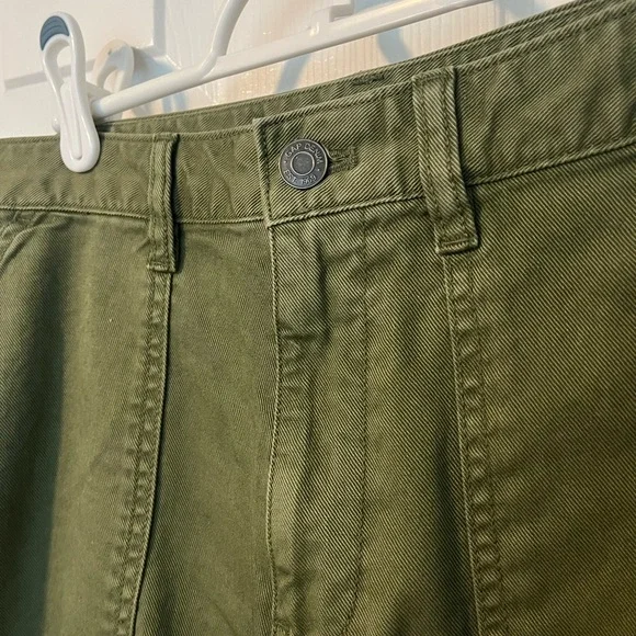 NWT Gap Olive Green Barrel Pants - Picture 3 of 5